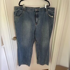 Trendy Future Collective Boyfriend Jeans - size 24w/26w